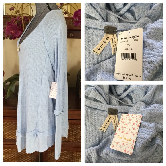 Free People Laguna Thermal Top.  NWT. - Picture 7 of 8